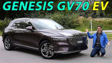 Genesis GV70 EV Driving REVIEW The Fastest Charging Electrified Mid