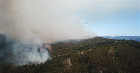 Incendio Forestal En Cerros Manquimávida Y Caracol Alcanza Reserva