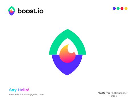 boost logo logos logo design boost icon  masum billah  dribbble