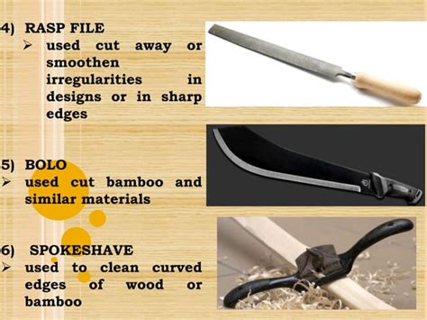 Tools And Equipment In Handicrafts PPT