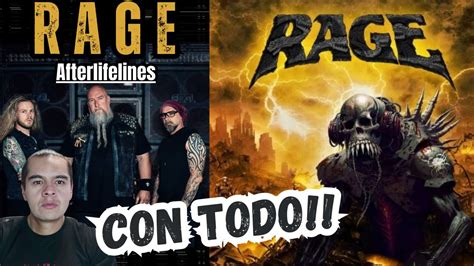 RAGE Afterlifelines HEAVY POWER con elementos sinfónicos