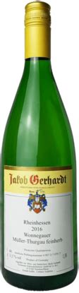 Bereich Nierstein M Ller Thurgau Feinherb Deutscher Qualit Tswein