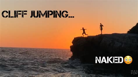 Jumping Naked Off Laguna Cliff Youtube