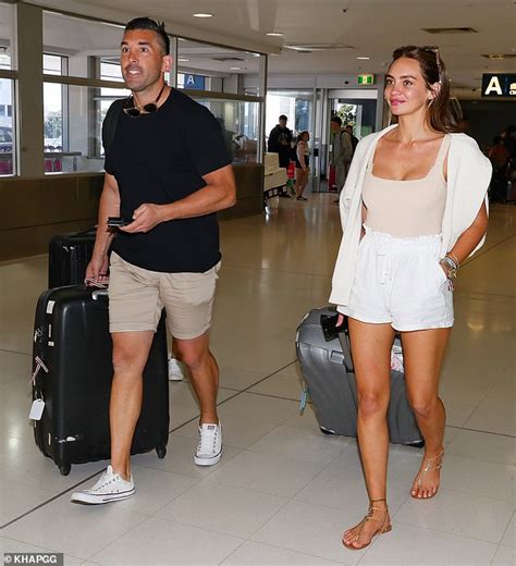 Nrl Star Braith Anasta And His Fiancée Rachael Lee Fly To Bali To