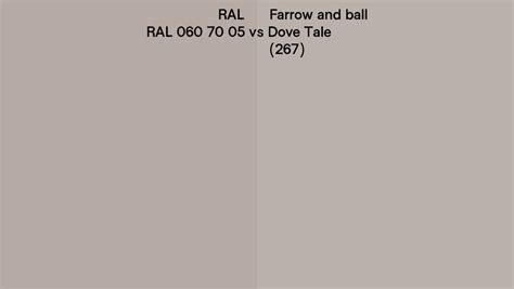 RAL RAL 060 70 05 Vs Farrow And Ball Dove Tale 267 Side By Side