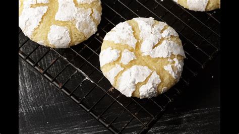 Lemon Snowflake Cookies Youtube