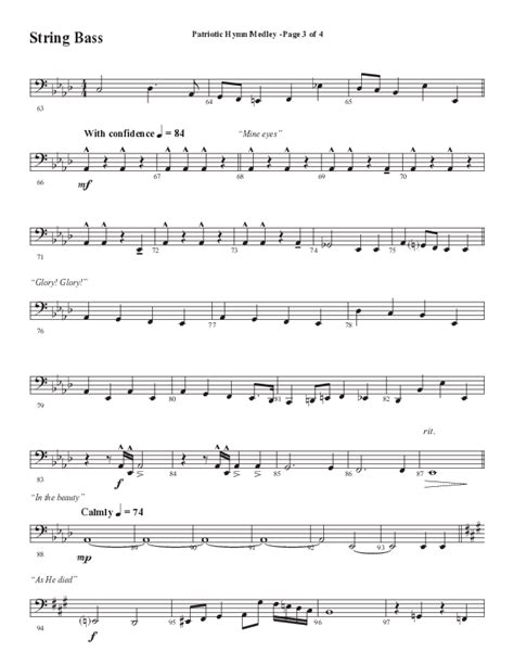 Patriotic Hymn Medley Choral Anthem SATB Semsen Music Arr John