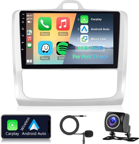 Hodozzy Autoradio G G Per Ford Focus Android Core