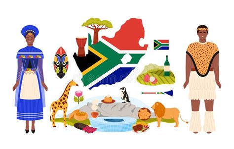 Africa Collage Stock Illustrations 3820 Africa Collage Stock
