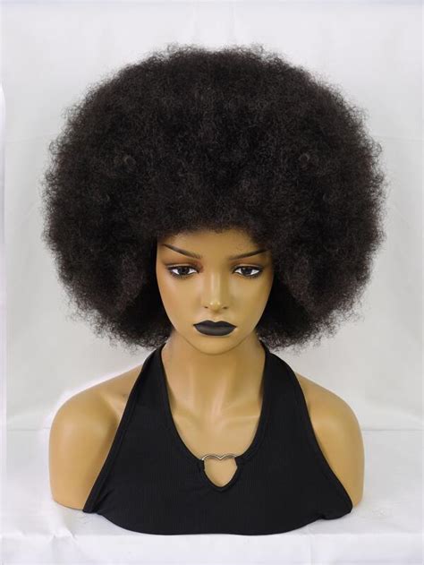 Short Afro Curly Synthetic Wig Shein Usa