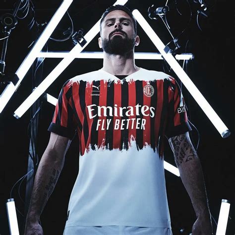 Puma 2021 22 AC Milan X NEMEN Fourth Kit The Kitman