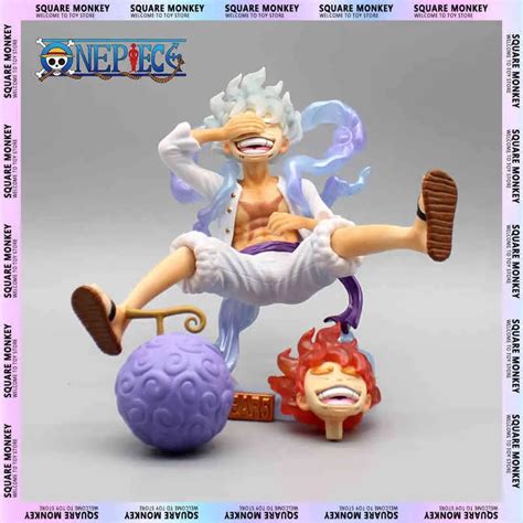 One Piece Rufy Gear Anime Action Figures Sun God Rufy Nika Cm Pvc