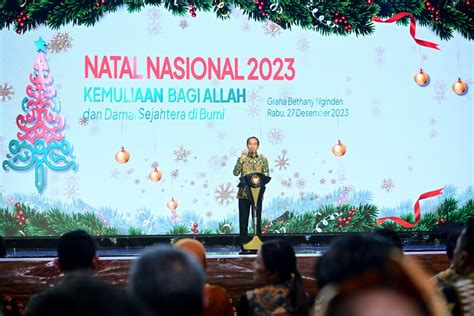 Presiden Ajak Umat Kristiani Perkuat Semangat Bersikap Moderat Dalam