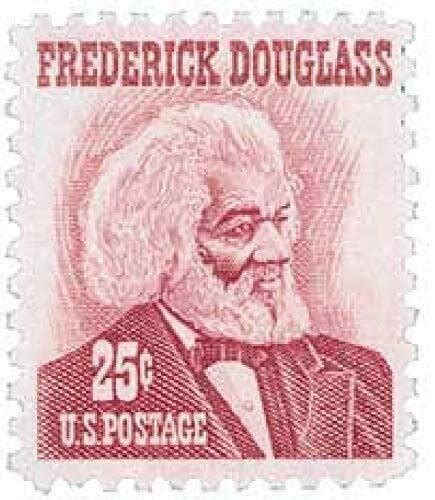 1967 Frederick Douglass Black Heritage Single 25c Postage Stamp Sc