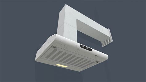 Extractor Hood - 3D Model by AshMesh