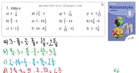 Matematyka Uczy Zad Str Matematyka Z Plusem Mno Enie