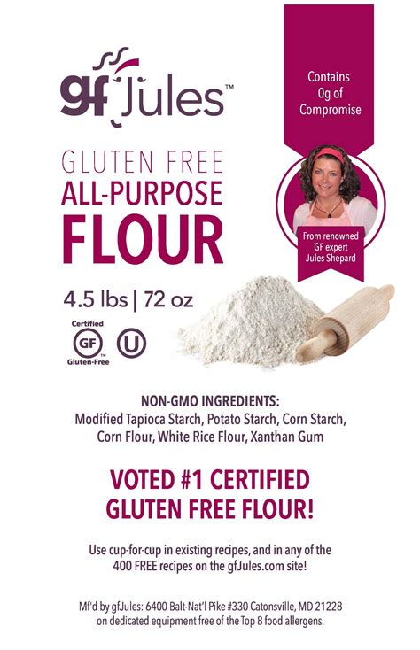 Gfjules All Purpose Gluten Free Flour Voted 1 By Gf Consumers