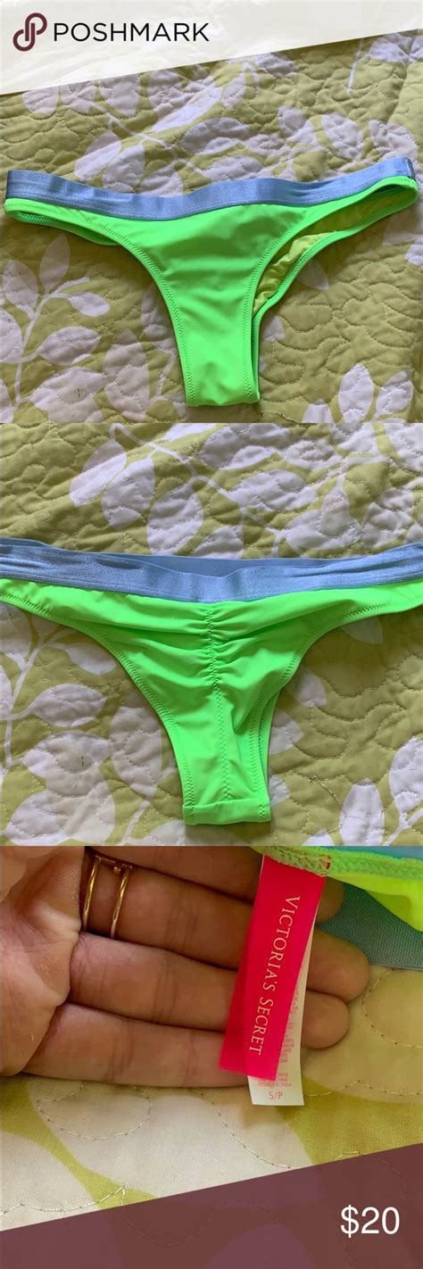 Victorias Secret Neon Bikini Bottoms Neon Bikinis Bikinis Bikini