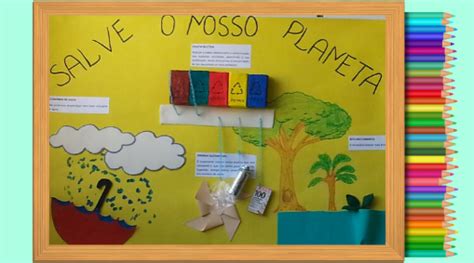 Trabalho Escolar sobre Meio Ambiente – Lindo Cartaz