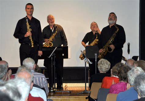 Saxophone Quartet Draws Crowd - Westportnow.com