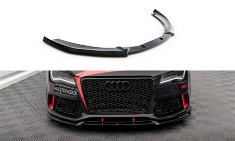 Front Splitter Audi A Rs Look C Our Offer Audi A S Rs