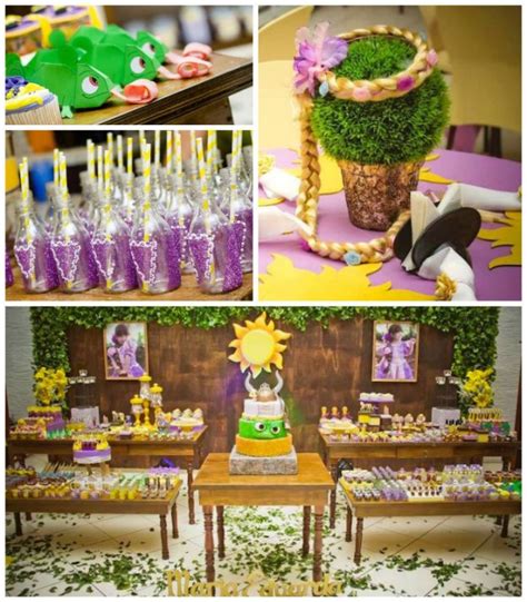 Kara S Party Ideas Tangled Rapunzel Birthday Party Kara S Party Ideas