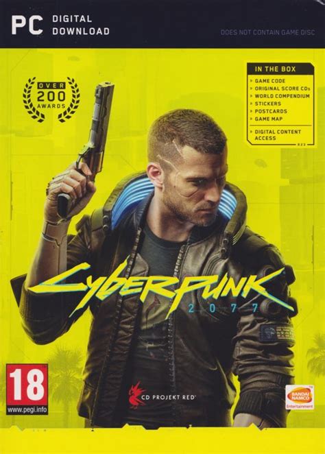 Cyberpunk 2077 Collectors Edition Cover Or Packaging Material