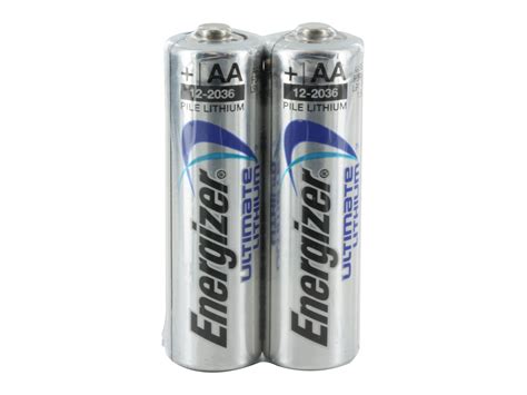 Energizer Ultimate L91 2shk Aa 3000mah 15v High Energy 5a Lithium Lifes2 Button Top