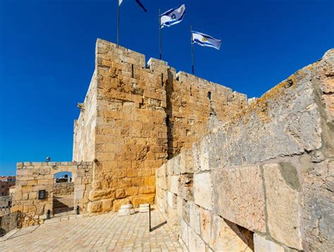 Phasael Tower Known As Hippicus Tower As Part Of Tower Of David