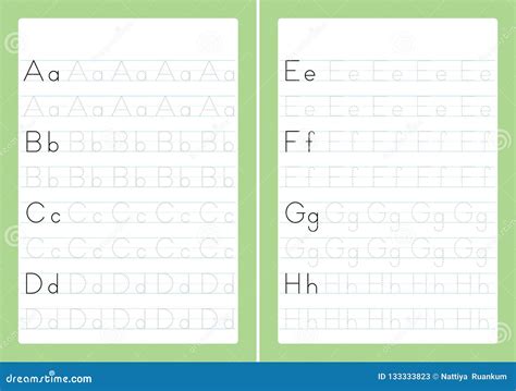 Abcd Tracing Worksheet Alphabetworksheetsfree Com