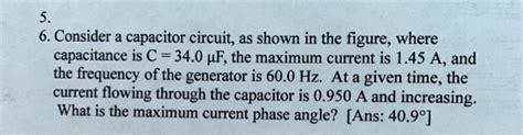 6 Consider A Capacitor Circuit As Shown In The Figu SolvedLib