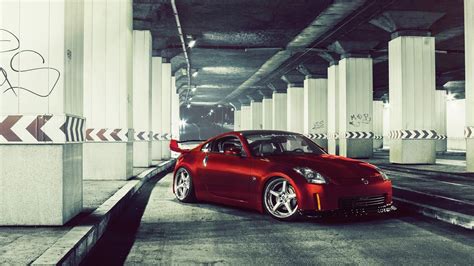 2560x1080 Resolution Red Toyota 86 Car JDM Nissan Nissan 350Z HD