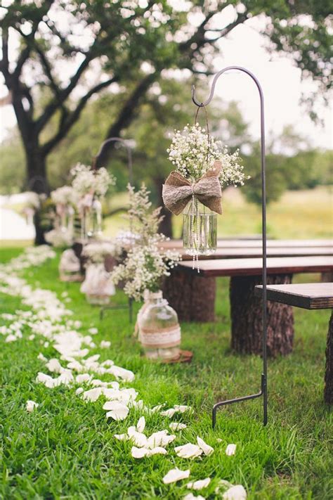 Weddings 50 Chic Rustic Burlap And Lace Wedding Ideas