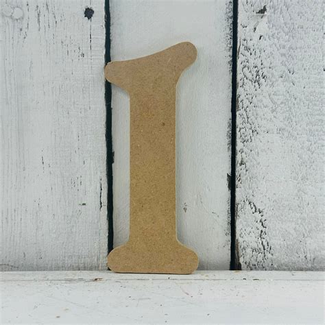 Shop Unfinished Wooden Letters and Numbers Wall Décor Cutout