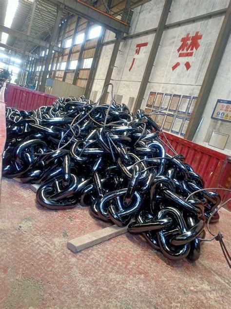 Stud Link Anchor Chains Kenter Shackle For Marine China Mooring Chain