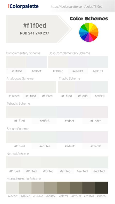 Pantone 11 0601 Tpg Bright White Color Hex Color Code F1f0ed