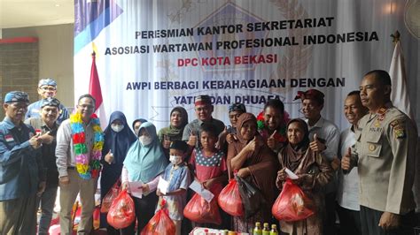 Humas Pemerintah Kota Bekasi Hadir Di Peresmian Kantor Sekretaris Awpi