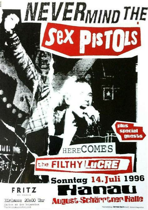 SEX PISTOLS Poster Vintage Concert Poster Punk Johnny Rotten X
