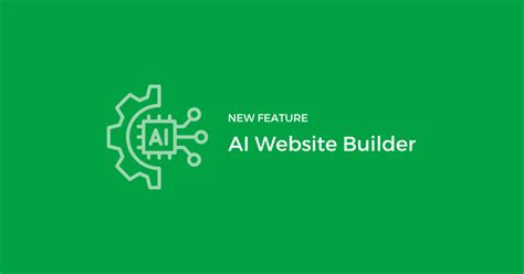 Your WordPress Website In Seconds GreenGeeks AI Builder