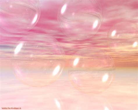 Pink Bubbles Wallpaper