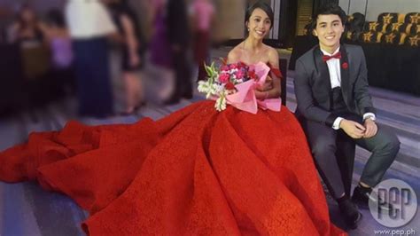 Maymay Entrata Ravishing In Red At 20th Birthday Pepph