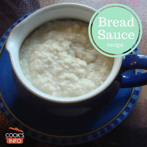 Bread Sauce Recipe - CooksInfo