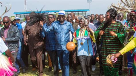 LIVE RAILA ODINGA MAMA IDA ODINGA AND GOV GLADYS WANGA ATTENDS LUO