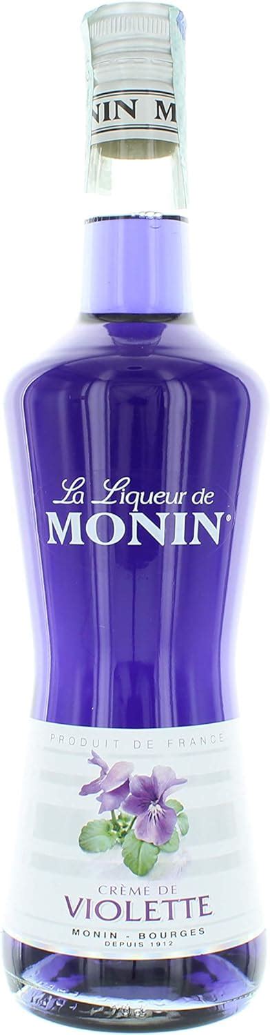 MONIN Creme De Violette Violet Liqueur 70cl Bottle Amazon Co Uk