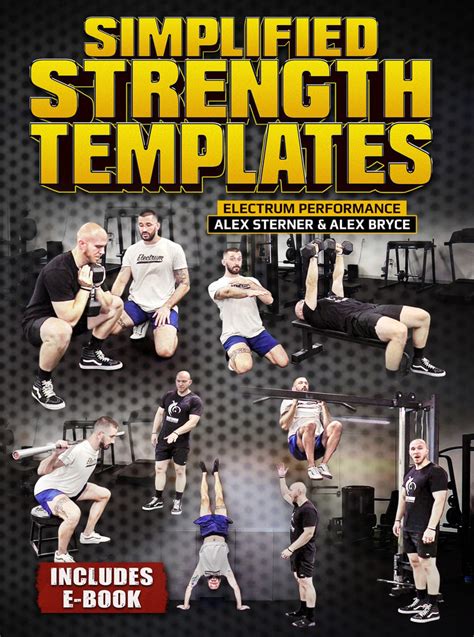 Simplified Strength Training Templates By Alex Sterner And Alex Bryce