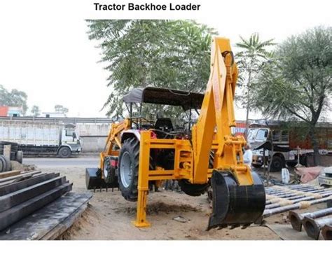 500 Kg Mild Steel Tractor Backhoe Loader 5 5 Feet At 450000 In Jaipur