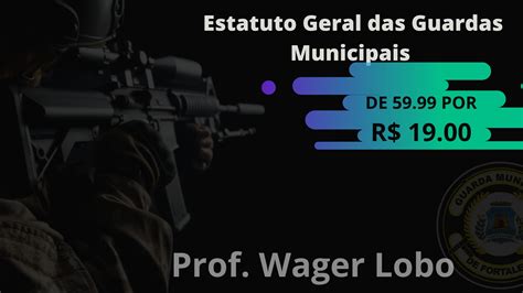 Estatuto Geral Das Guardas Municipais Lei 1302214 Prof Wagner Lobo Hotmart