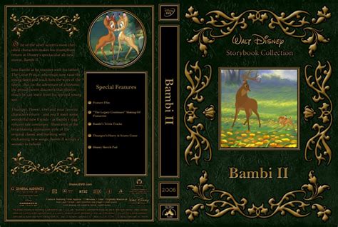 Bambi II - Movie DVD Custom Covers - 2005 Bambi II :: DVD Covers