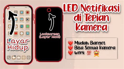 Cara Membuat LED Notifikasi Di Tepian Kamera Bagus Banget YouTube