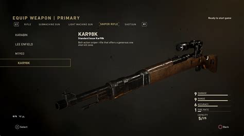 Kar98k Call Of Duty Wwii Guide Ign